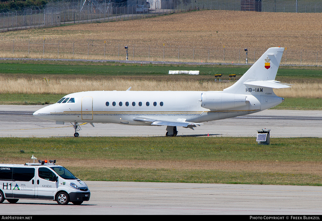 Aircraft Photo of HB-IAW | Dassault Falcon 2000 | Liechtenstein Royal Flight | AirHistory.net #540308