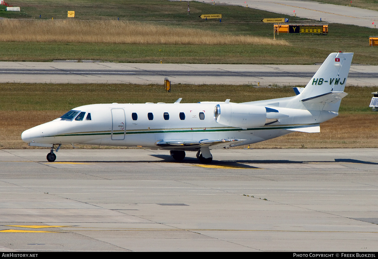 Aircraft Photo of HB-VWJ | Cessna 560XL Citation Excel | AirHistory.net #540310