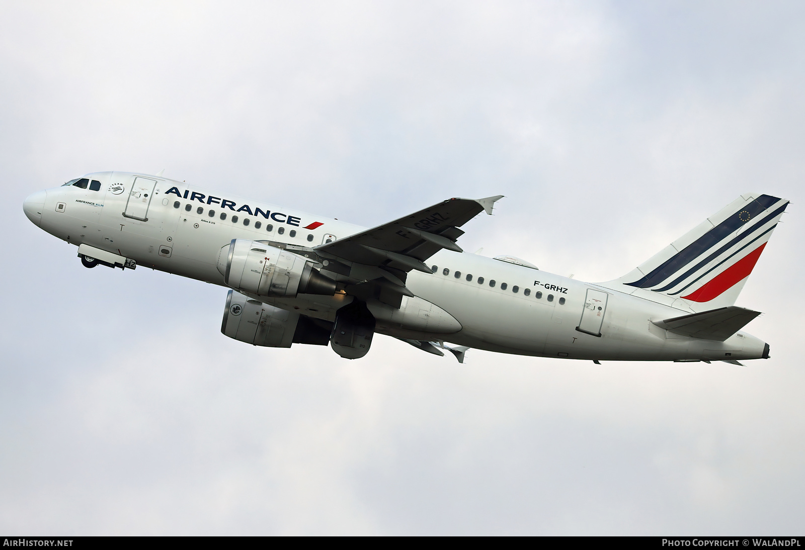 Aircraft Photo of F-GRHZ | Airbus A319-111 | Air France | AirHistory.net #540312