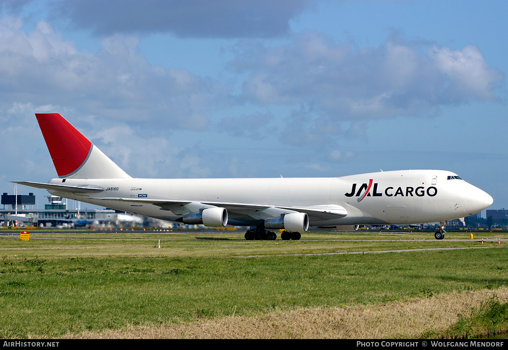 Aircraft Photo of JA8160 | Boeing 747-221F/SCD | Japan Airlines - JAL Cargo | AirHistory.net #540334