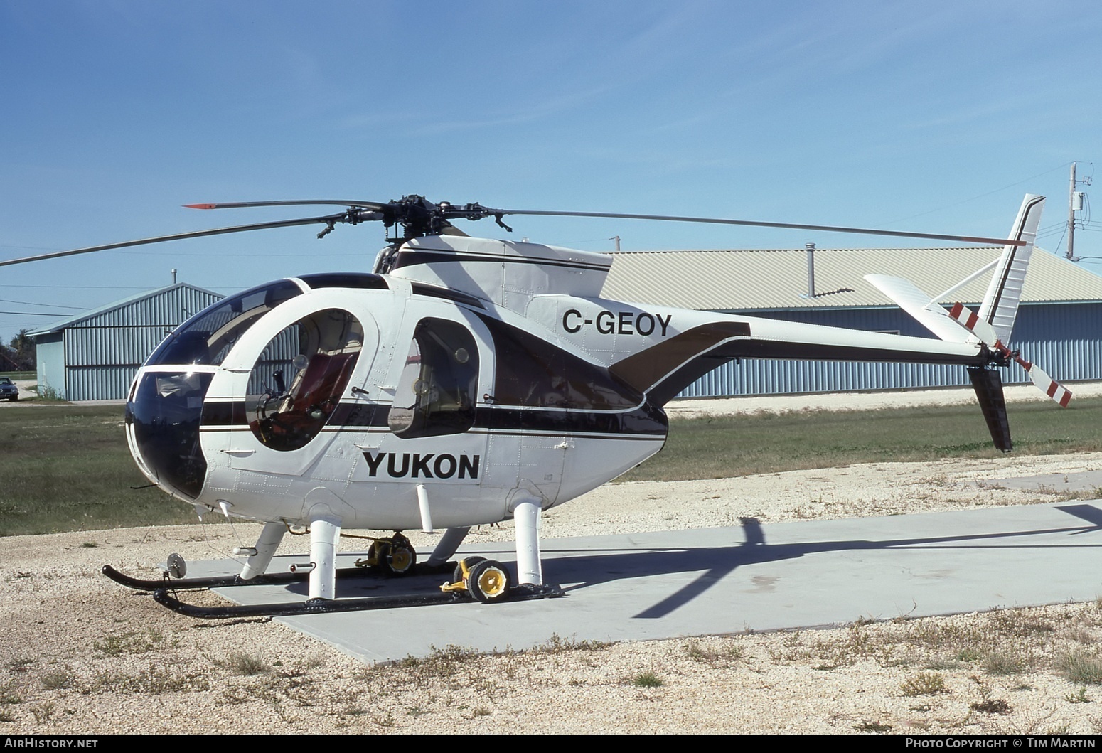 Aircraft Photo of C-GEOY | Hughes 500 (369HE) | Yukon Helicopters | AirHistory.net #540353