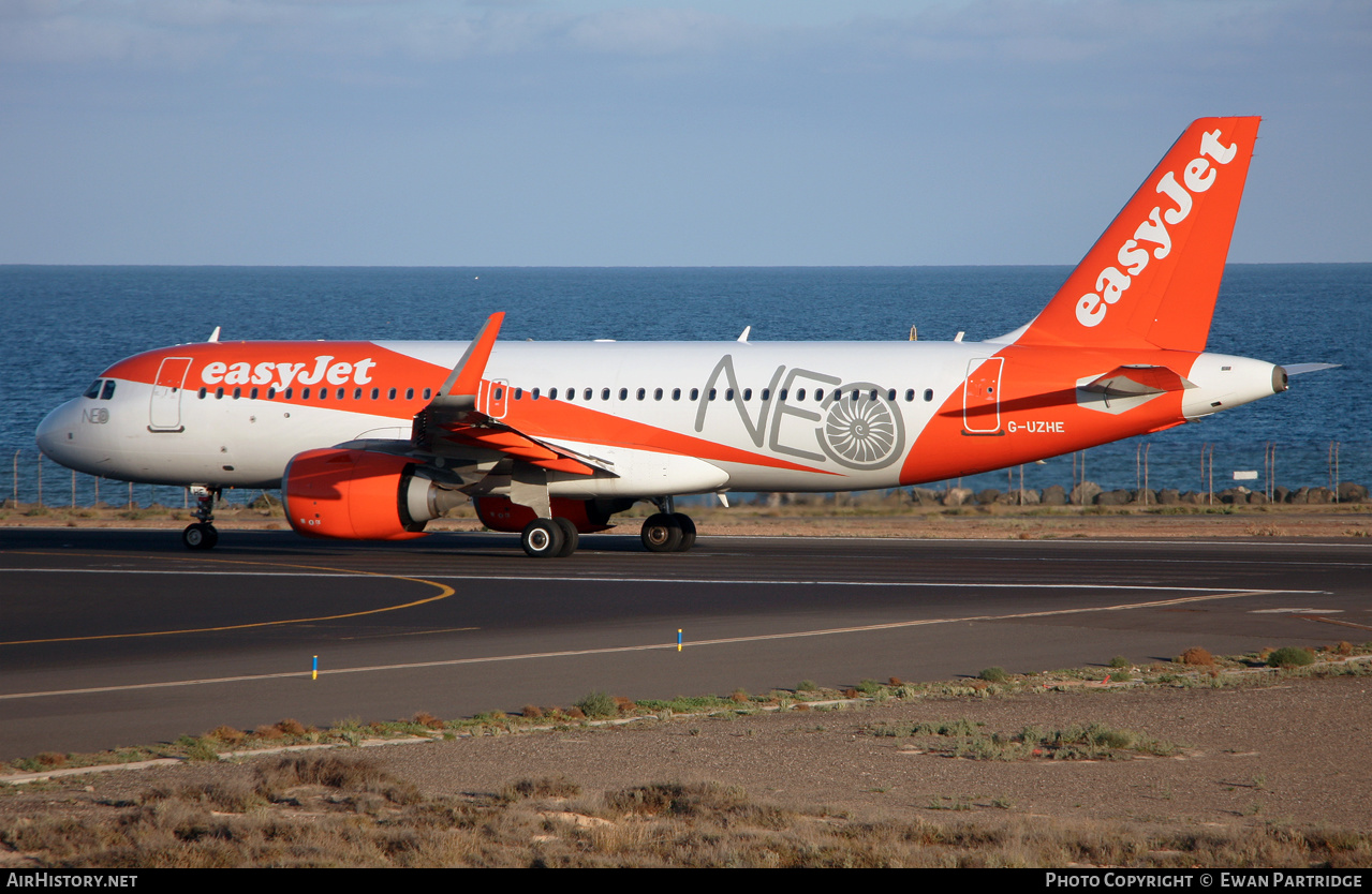Aircraft Photo of G-UZHE | Airbus A320-251N | EasyJet | AirHistory.net #540357