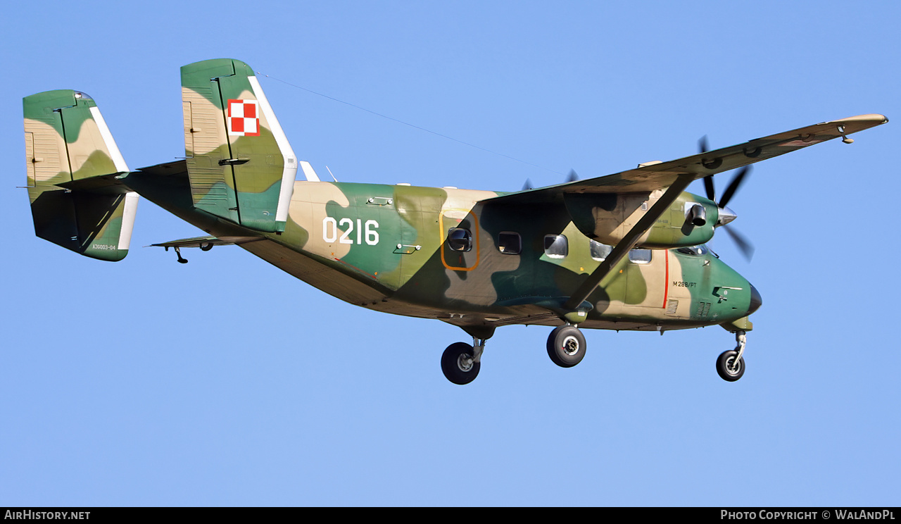 Aircraft Photo of 0216 | PZL-Mielec M-28B/PT Bryza | Poland - Air Force | AirHistory.net #540360