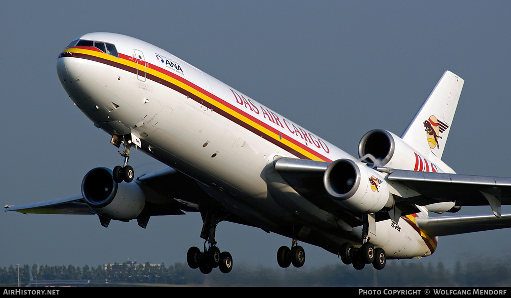 Aircraft Photo of 5X-BON | McDonnell Douglas DC-10-30(F) | DAS Air Cargo - Dairo Air Services | AirHistory.net #540362