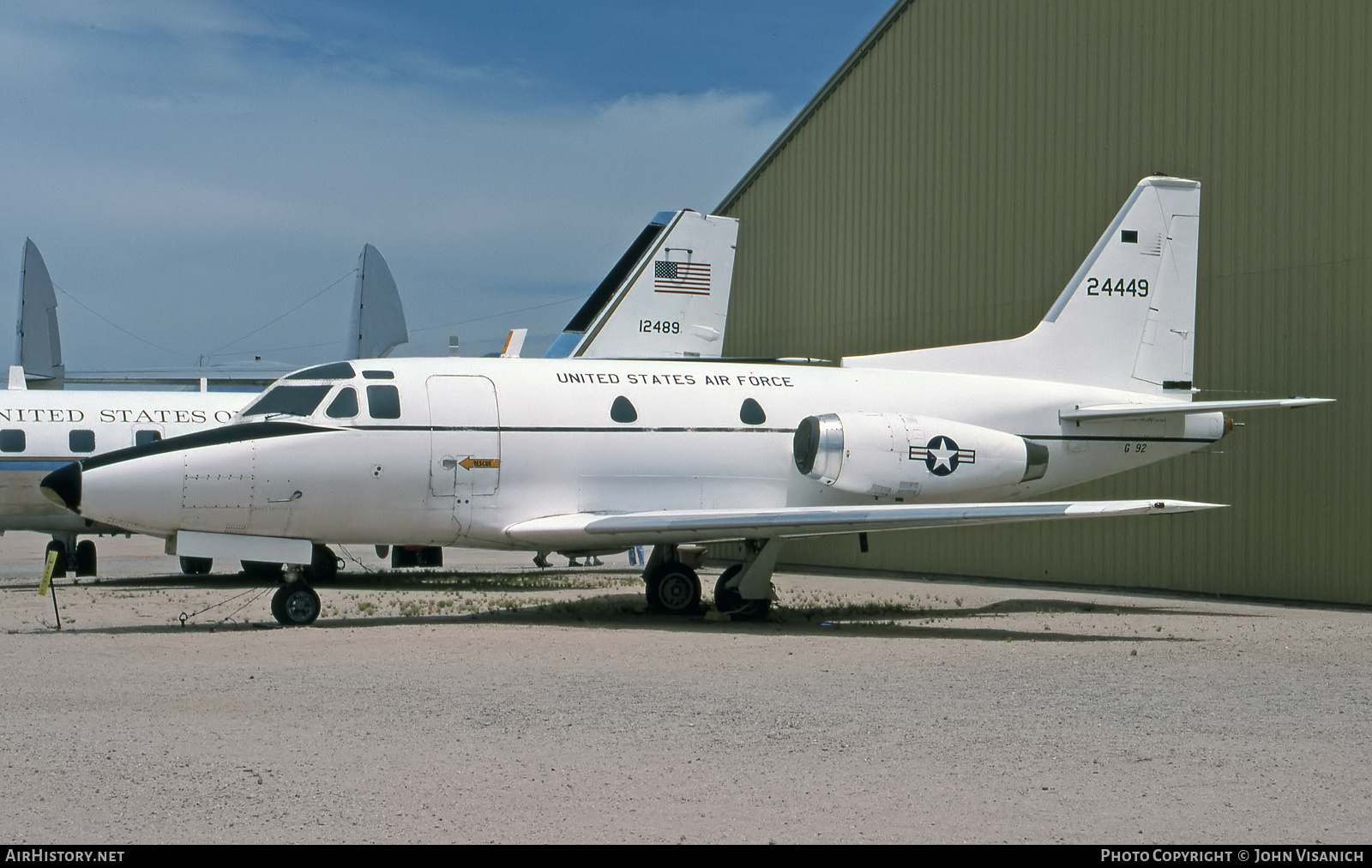 Aircraft Photo of 62-4449 / 24449 | North American CT-39A | USA - Air Force | AirHistory.net #540382