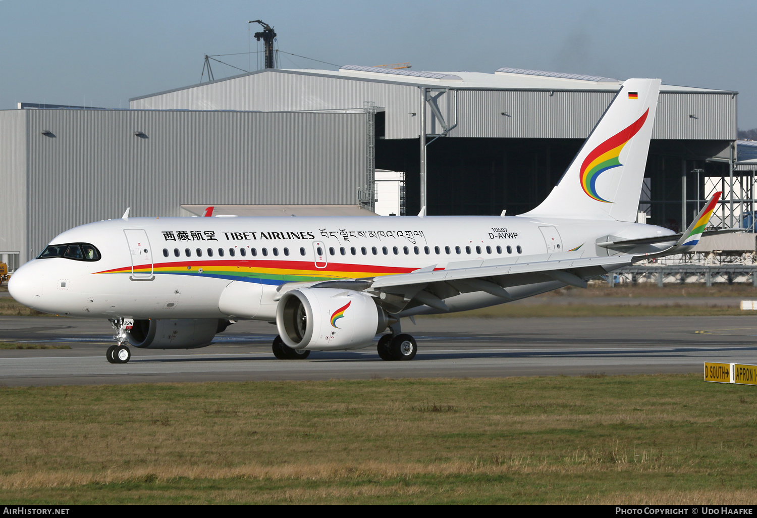 Aircraft Photo of D-AVWP / B-329H | Airbus A319-153N | Tibet Airlines | AirHistory.net #540395