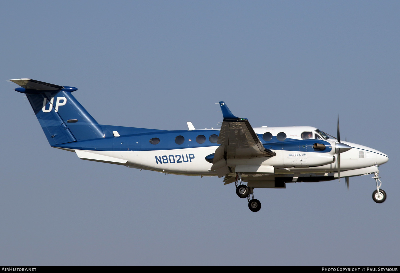 Aircraft Photo of N802UP | Beechcraft 350i King Air (B300) | Wheels Up | AirHistory.net #540404