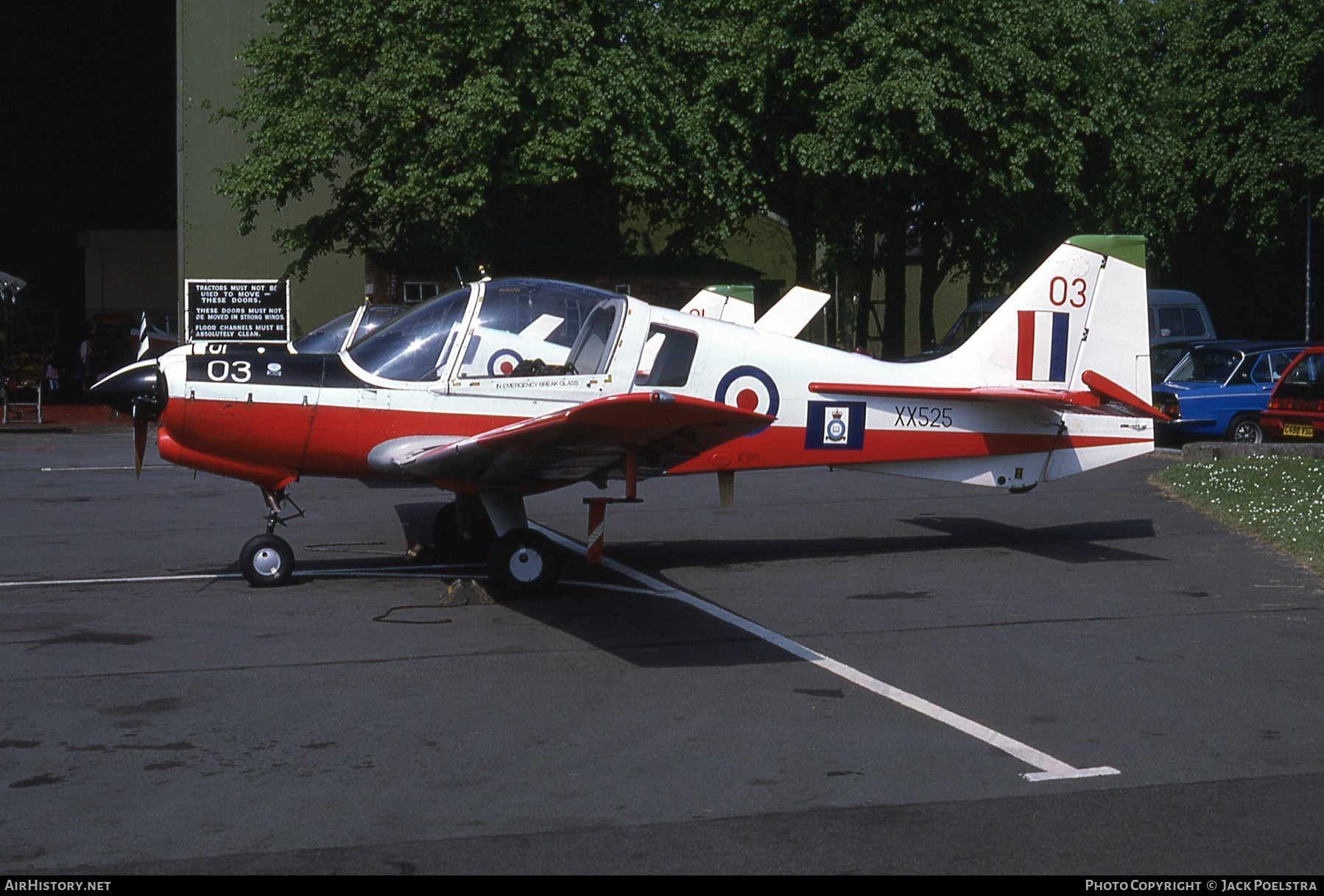 Aircraft Photo of XX525 | Scottish Aviation Bulldog T1 | UK - Air Force | AirHistory.net #540428