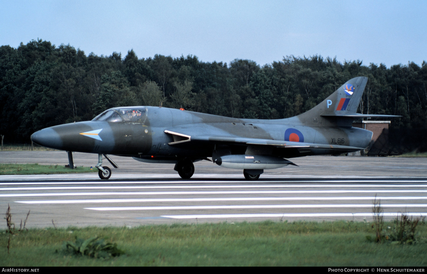 Aircraft Photo of XL616 | Hawker Hunter T7 | UK - Air Force | AirHistory.net #540431