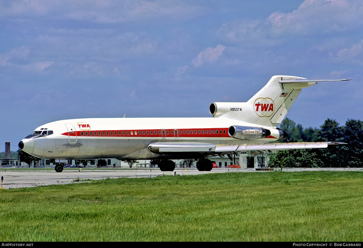 Aircraft Photo of N853TW | Boeing 727-31 | Trans World Airlines - TWA | AirHistory.net #540439