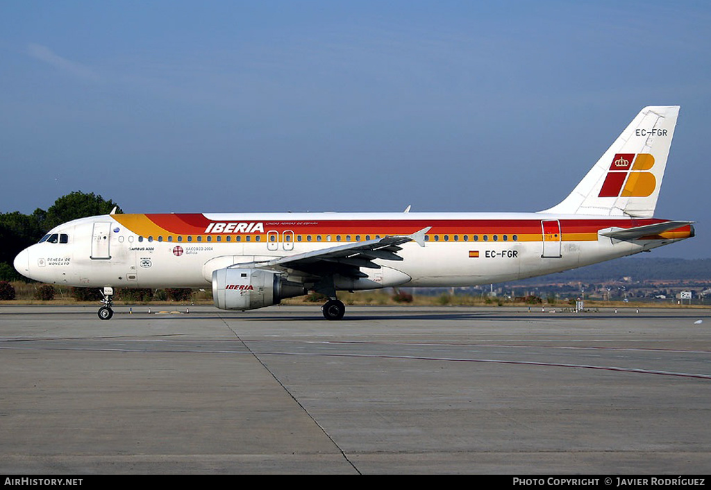 Aircraft Photo of EC-FGR | Airbus A320-211 | Iberia | AirHistory.net #540460
