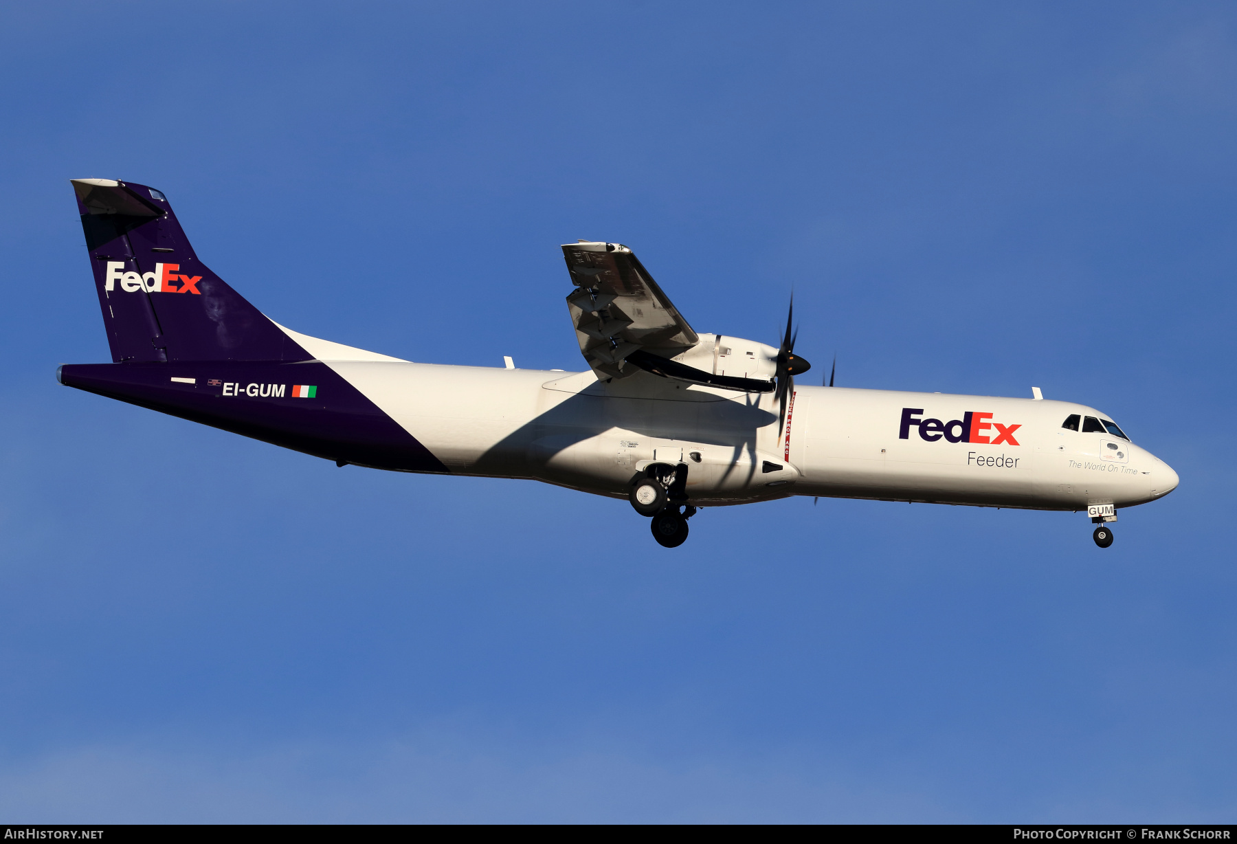 Aircraft Photo of EI-GUM | ATR ATR-72-600F (ATR-72-212A) | FedEx Feeder | AirHistory.net #540468