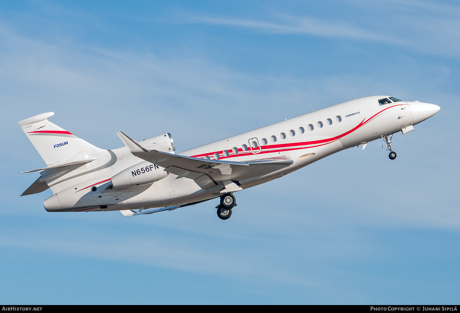 Aircraft Photo of N656FN | Dassault Falcon 7X | Fosun | AirHistory.net #540483