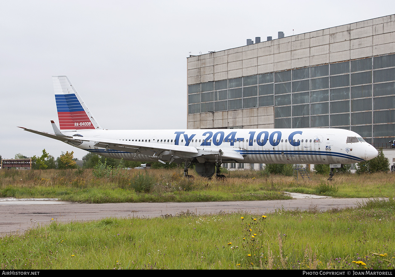 Aircraft Photo of RA-64008 | Tupolev Tu-204 | Tupolev Design Bureau | AirHistory.net #540491