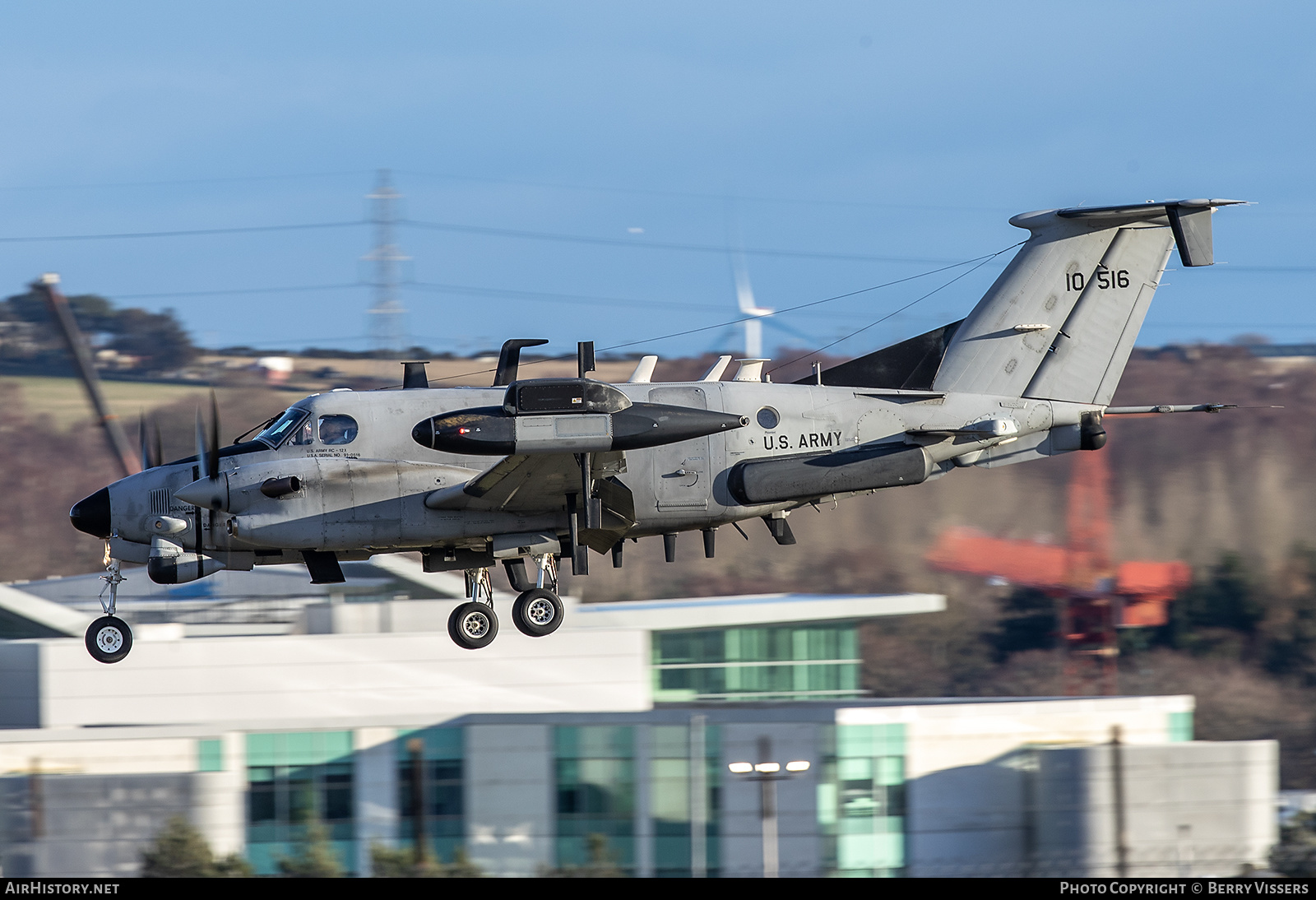 Aircraft Photo of 91-0516 / 10516 | Beech RC-12X Huron (A200CT) | USA - Army | AirHistory.net #540511