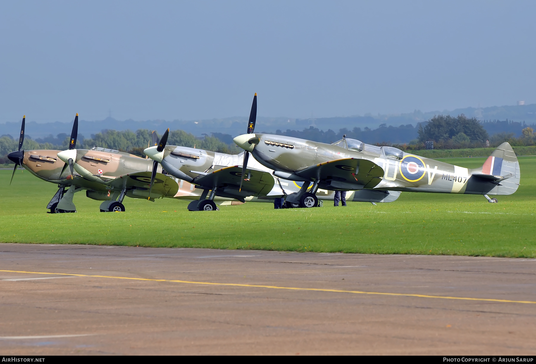 Aircraft Photo of G-LFIX / ML407 | Supermarine 509 Spitfire T9 | UK - Air Force | AirHistory.net #540529