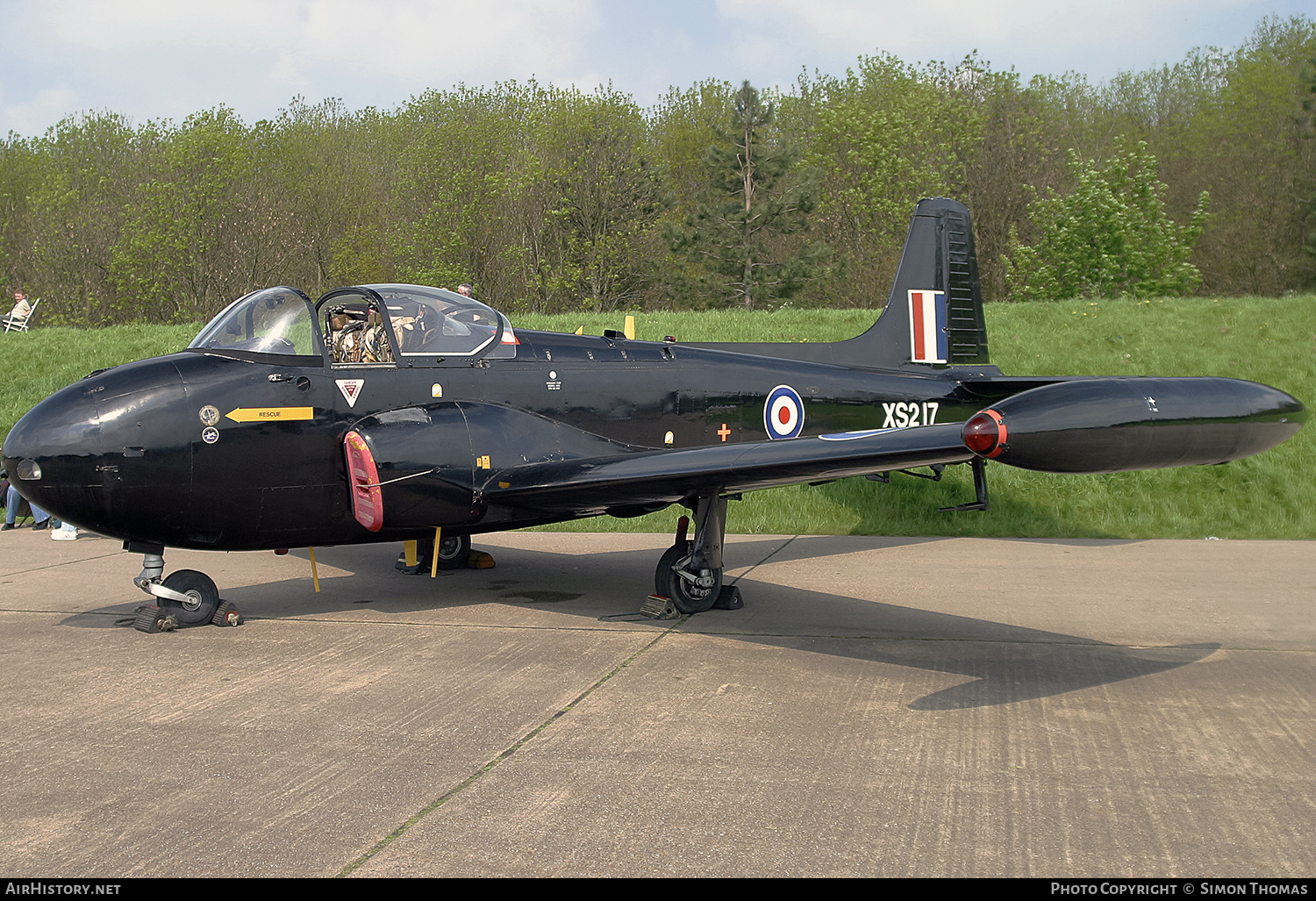 Aircraft Photo of XS217 | BAC 84 Jet Provost T4 | UK - Air Force | AirHistory.net #540538