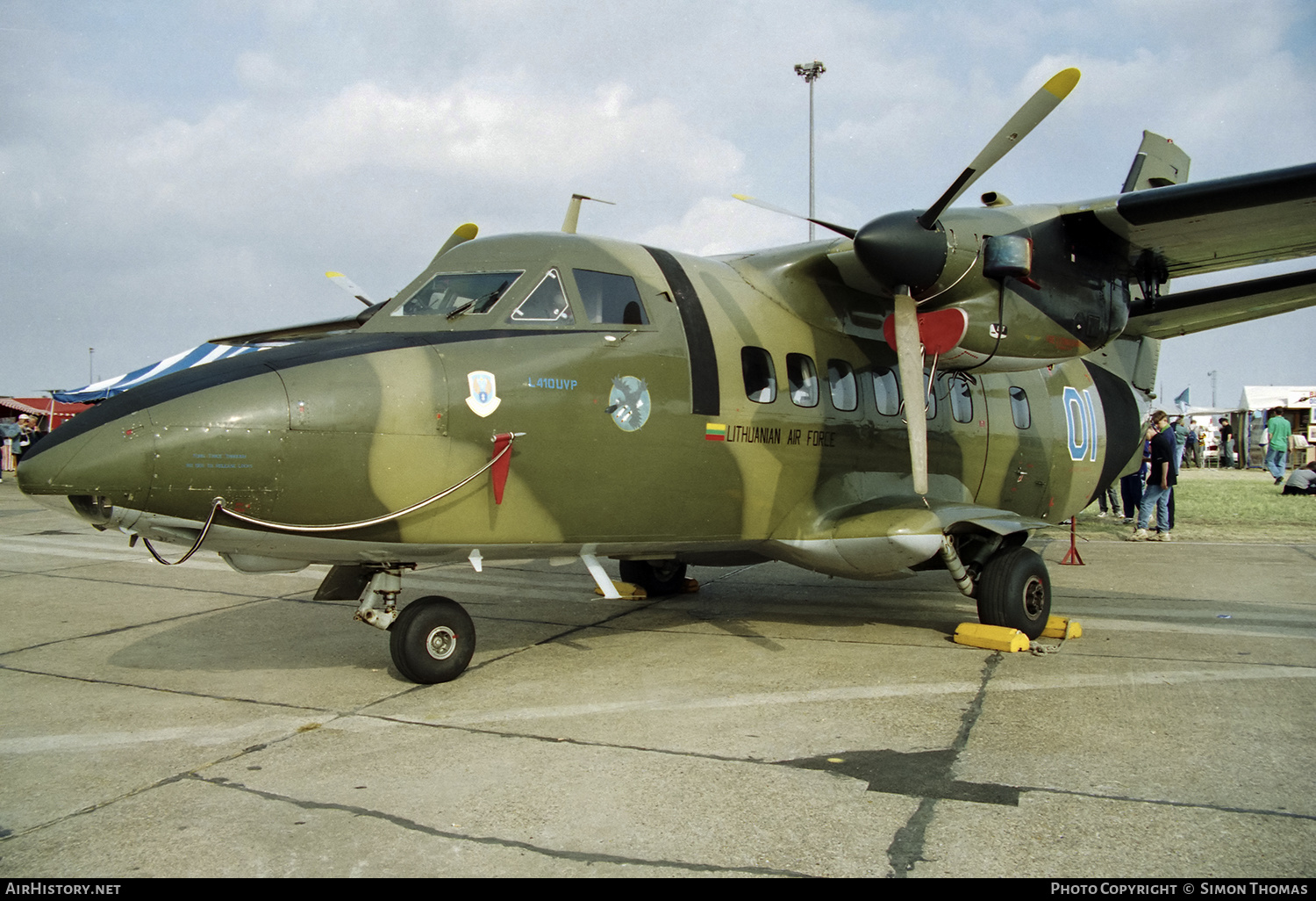 Aircraft Photo of 01 | Let L-410UVP Turbolet | Lithuania - Air Force | AirHistory.net #540542