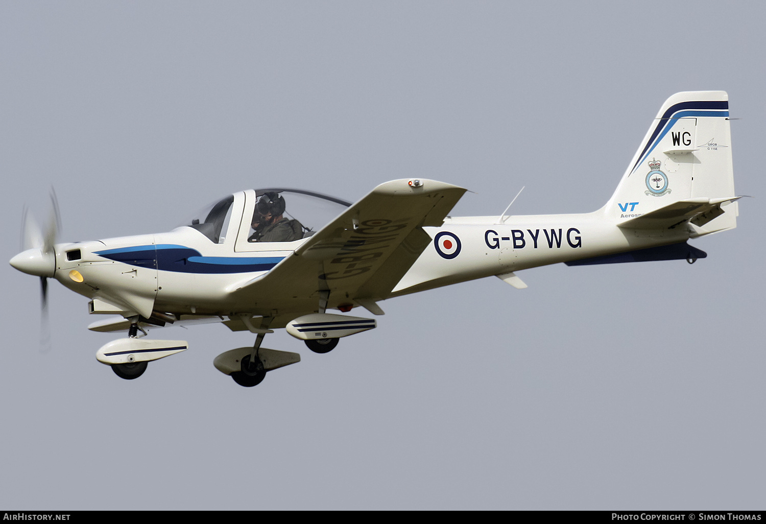 Aircraft Photo of G-BYWG | Grob G-115E Tutor | UK - Air Force | AirHistory.net #540543