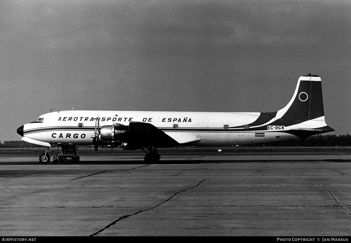 Aircraft Photo of EC-DCK | Douglas DC-6B | Aerotransporte de España | AirHistory.net #540568