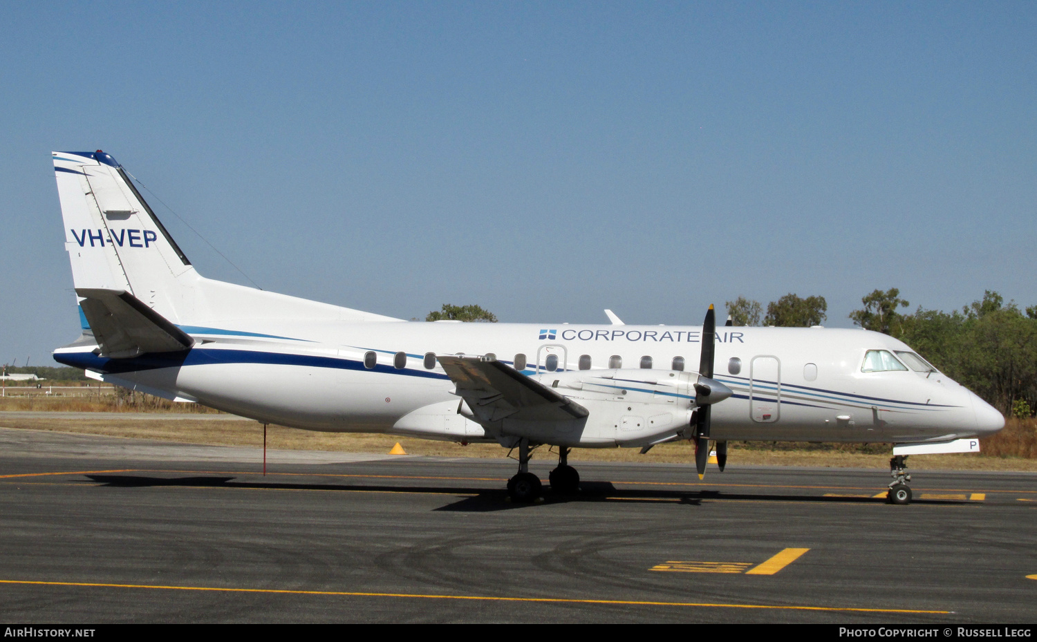 Aircraft Photo of VH-VEP | Saab 340B | Corporate Air | AirHistory.net #540584