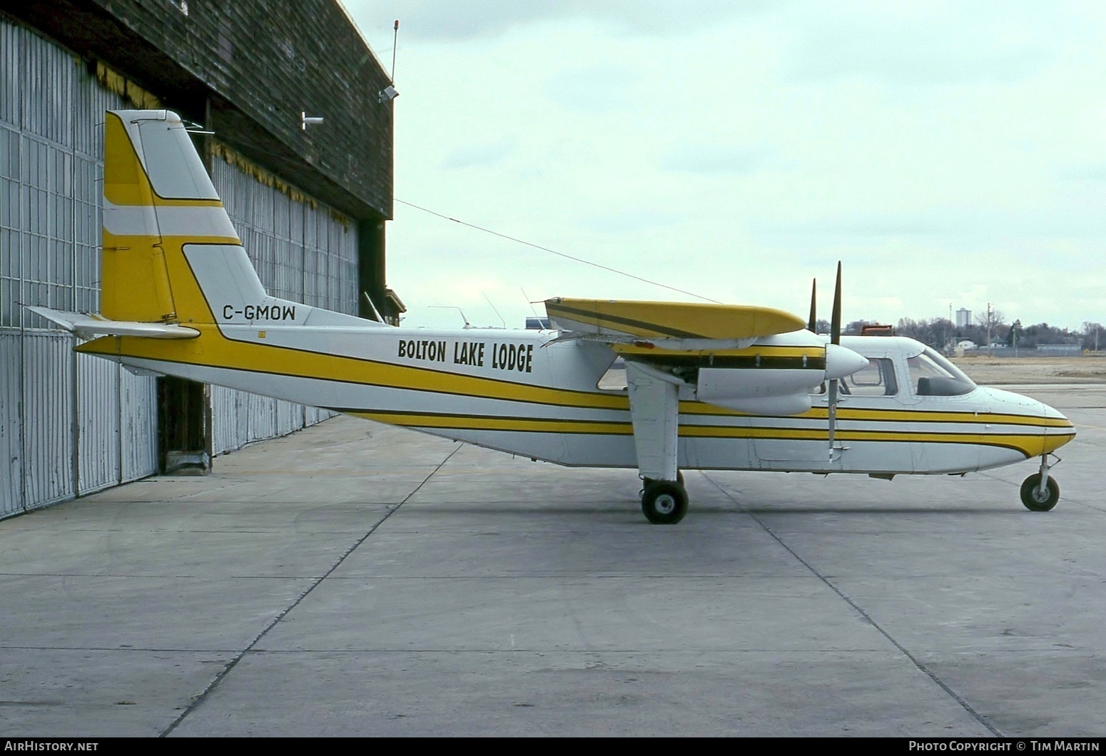 Aircraft Photo of C-GMOW | Britten-Norman BN-2A-27 Islander | Bolton Lake Air Services | AirHistory.net #540591