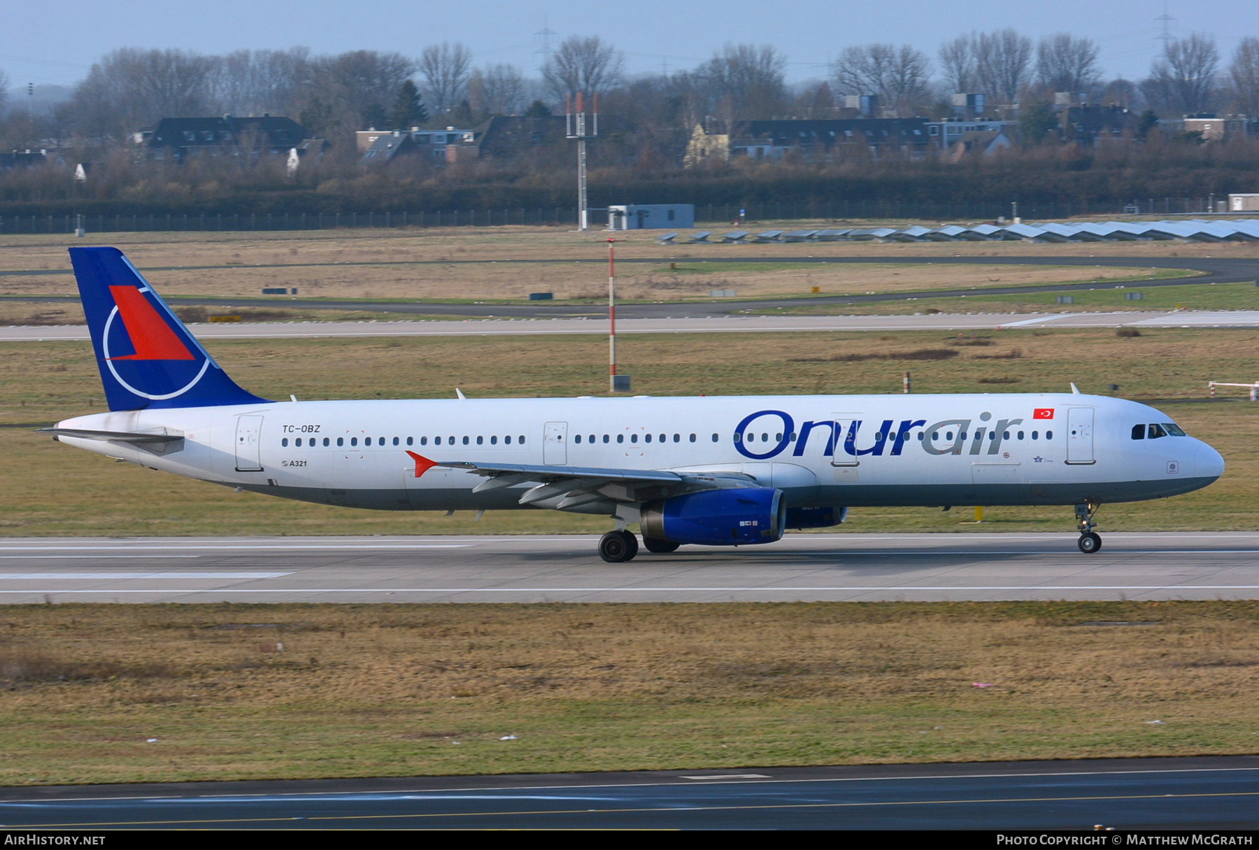 Aircraft Photo of TC-OBZ | Airbus A321-131 | Onur Air | AirHistory.net #540611