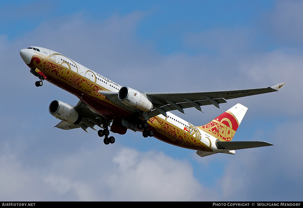 Aircraft Photo of A4O-KF | Airbus A330-243 | Gulf Air | AirHistory.net #540626