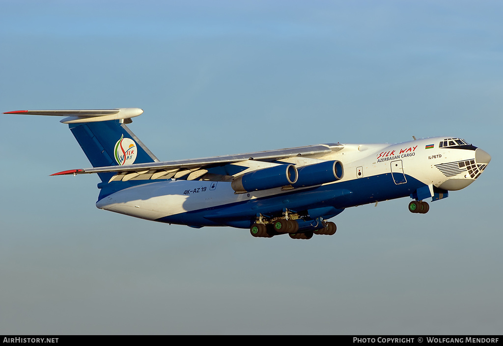Aircraft Photo of 4K-AZ19 | Ilyushin Il-76TD | SilkWay Azerbaijan Cargo | AirHistory.net #540636