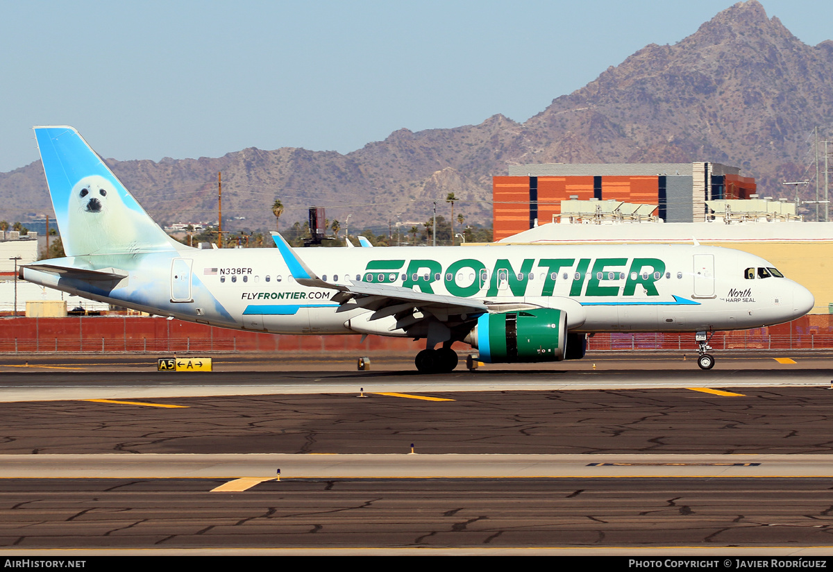 Aircraft Photo of N338FR | Airbus A320-251N | Frontier Airlines | AirHistory.net #540643
