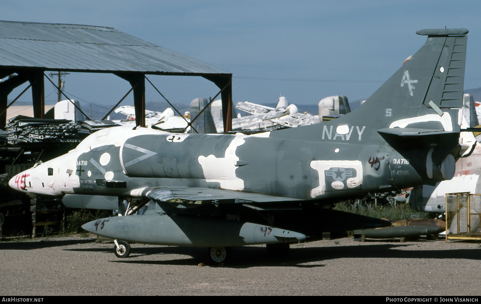 Aircraft Photo of 154996 | Douglas A-4F Skyhawk | USA - Navy | AirHistory.net #540645