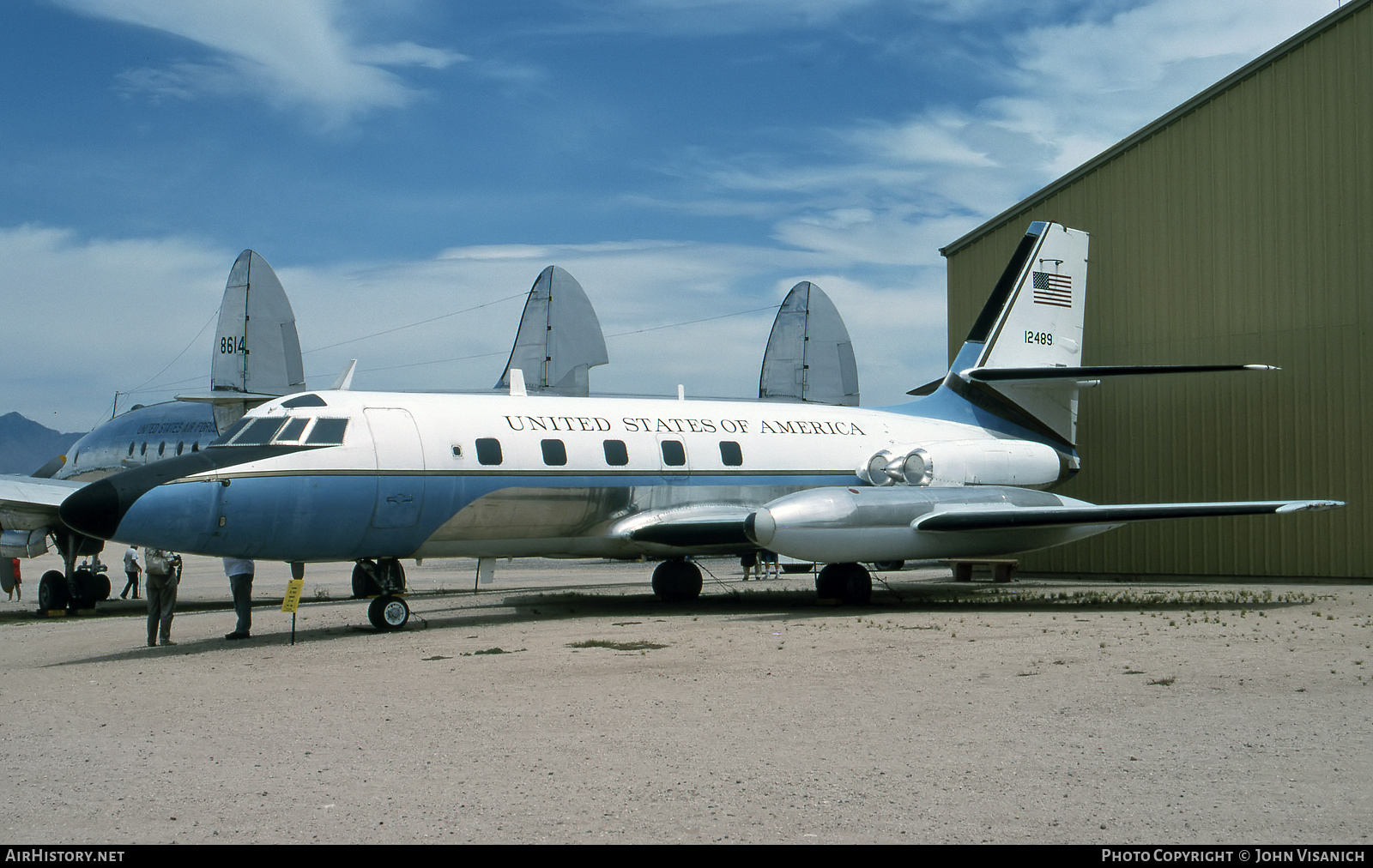 Aircraft Photo of 61-2489 / 12489 | Lockheed VC-140B JetStar | USA - Air Force | AirHistory.net #540650