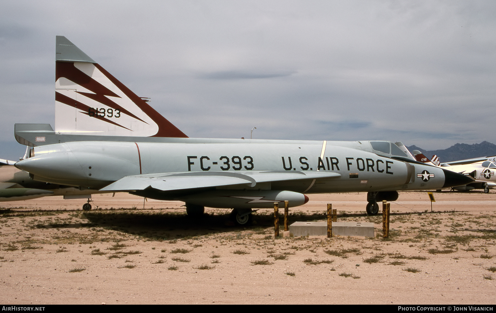 Aircraft Photo of 56-1393 / 61393 | Convair F-102A Delta Dagger | USA - Air Force | AirHistory.net #540657