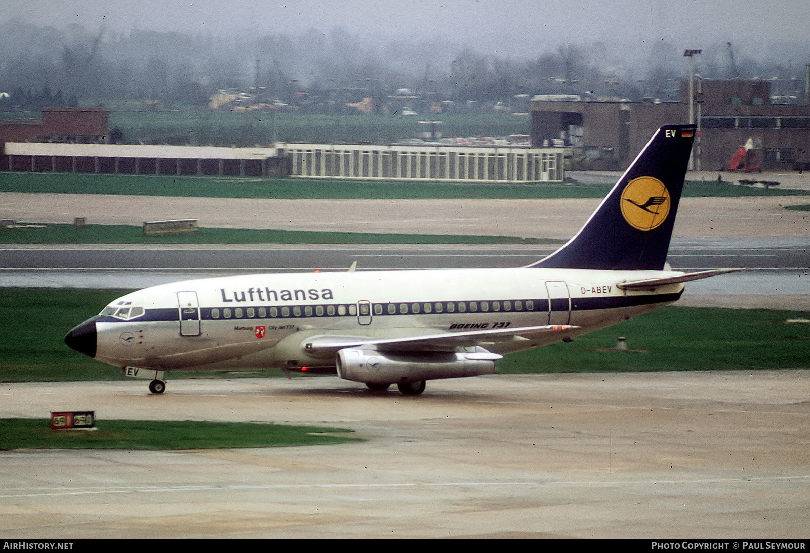 Aircraft Photo of D-ABEV | Boeing 737-130 | Lufthansa | AirHistory.net #540667