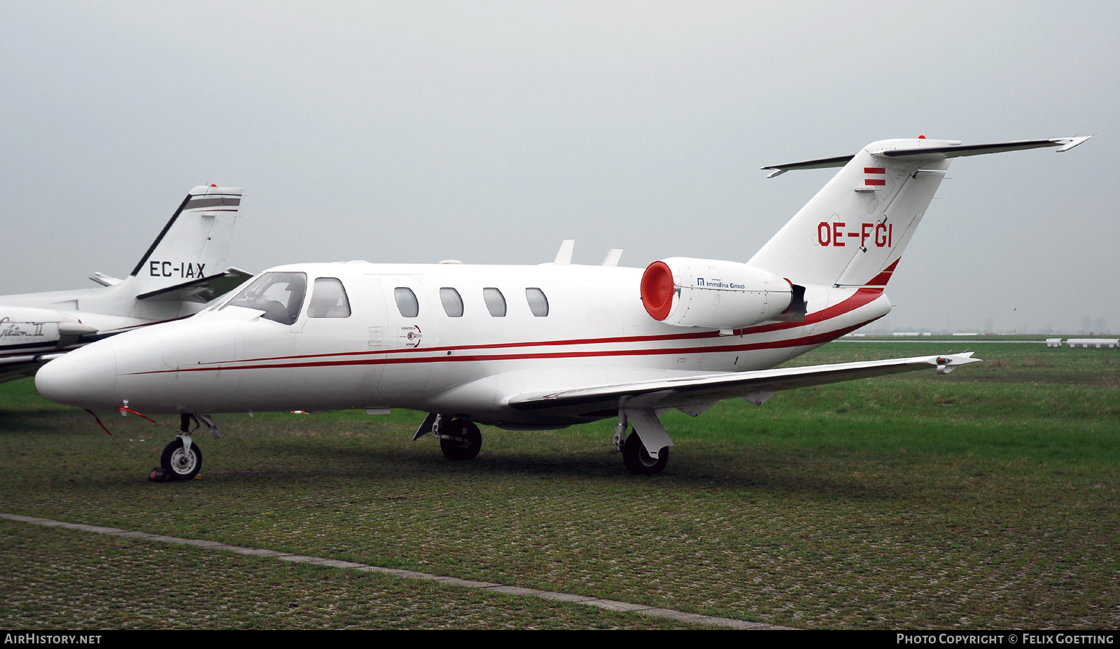 Aircraft Photo of OE-FGI | Cessna 525 CitationJet | Immofina Group | AirHistory.net #540678