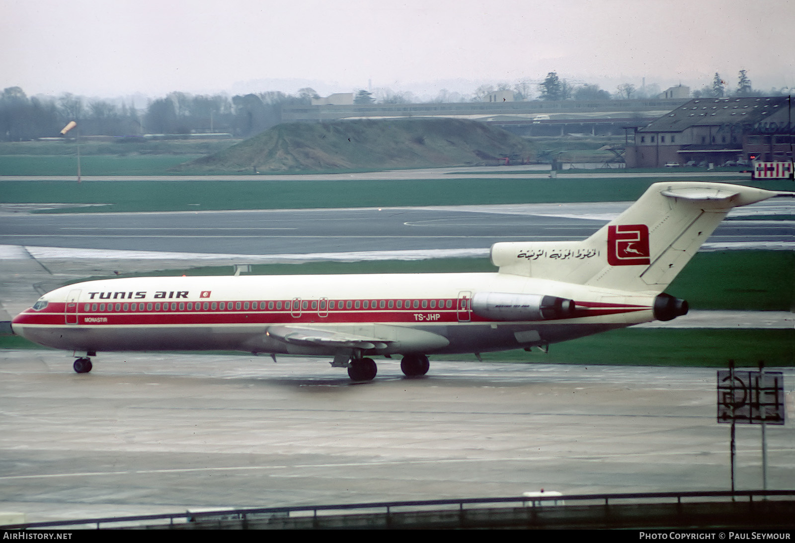 Aircraft Photo of TS-JHP | Boeing 727-2H3/Adv | Tunis Air | AirHistory.net #540682