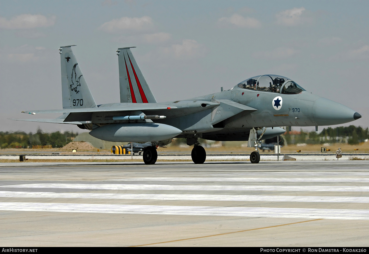 Aircraft Photo of 970 / FMS 80-0135 | McDonnell Douglas F-15D Baz | Israel - Air Force | AirHistory.net #540692