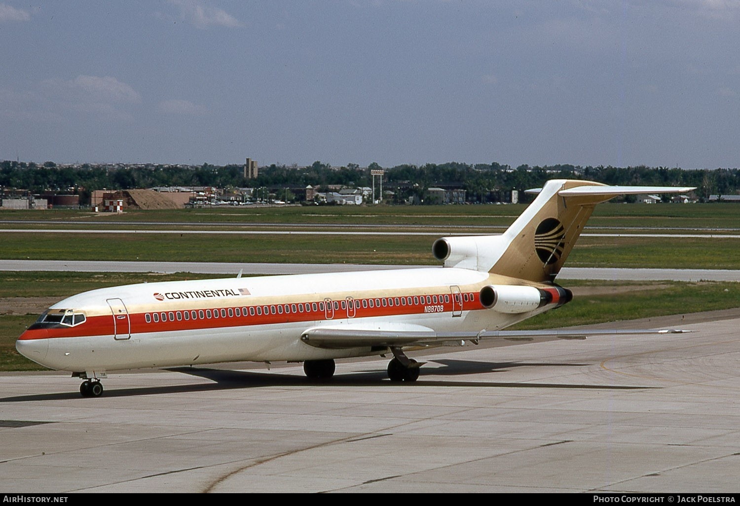 Aircraft Photo of N88708 | Boeing 727-224 | Continental Airlines | AirHistory.net #540693