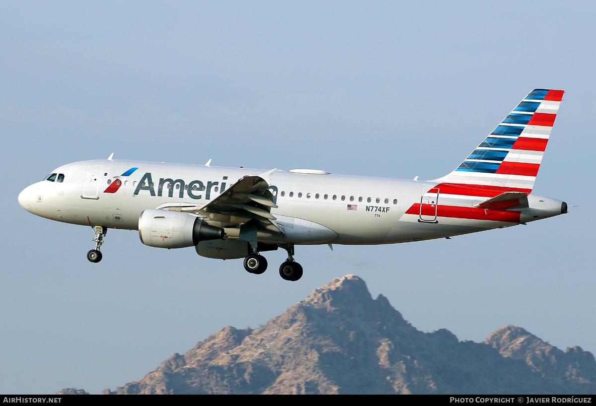 Aircraft Photo of N774XF | Airbus A319-112 | American Airlines | AirHistory.net #540697