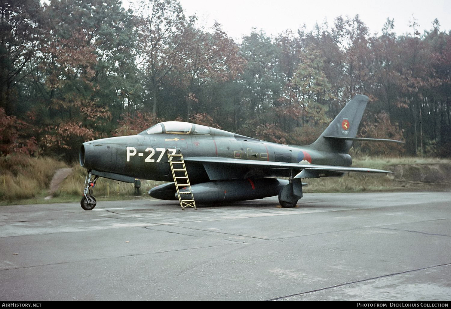Aircraft Photo of P-277 | Republic F-84F Thunderstreak | Netherlands - Air Force | AirHistory.net #540703