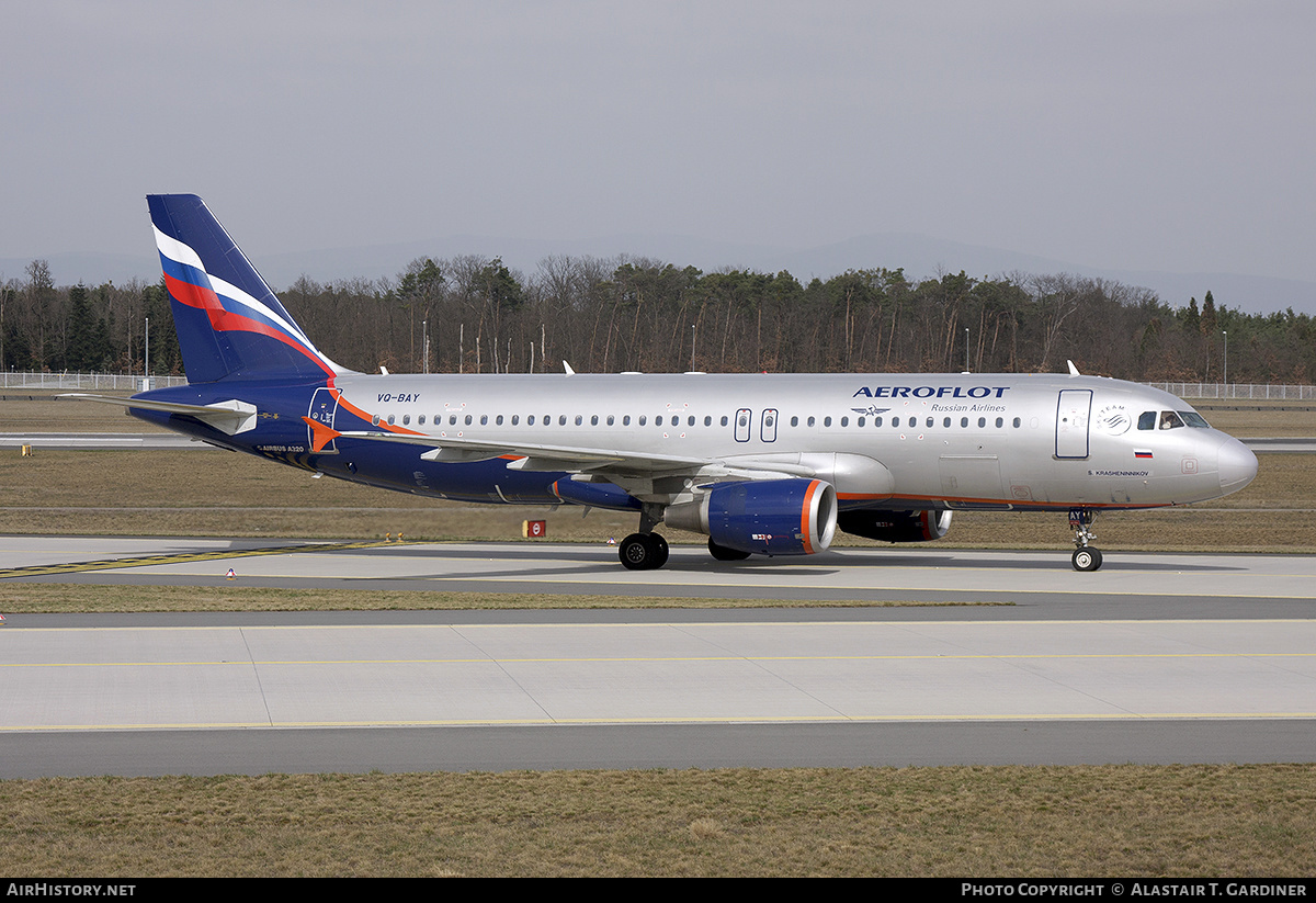 Aircraft Photo of VQ-BAY | Airbus A320-214 | Aeroflot - Russian Airlines | AirHistory.net #540727