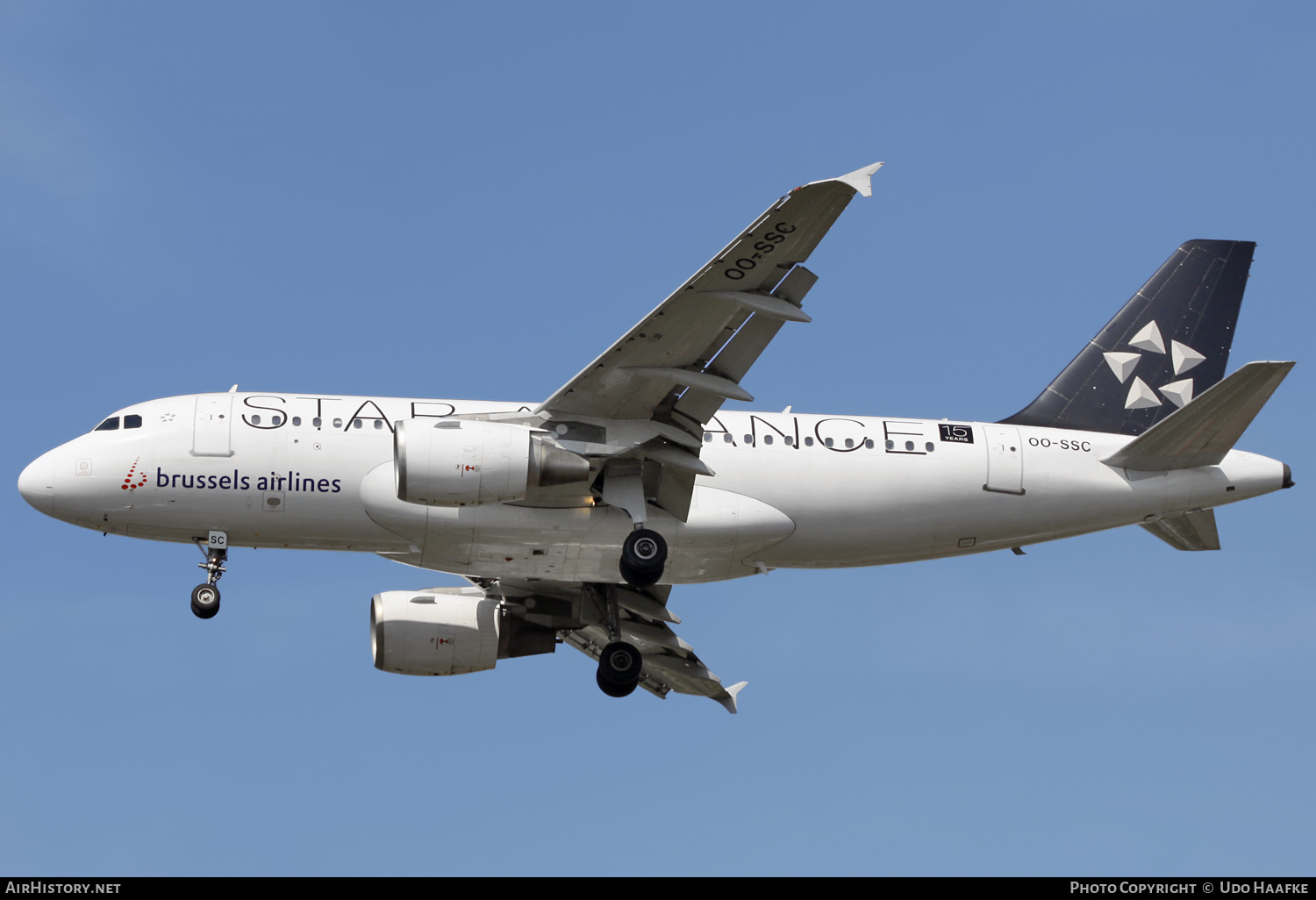 Aircraft Photo of OO-SSC | Airbus A319-112 | Brussels Airlines | AirHistory.net #540742