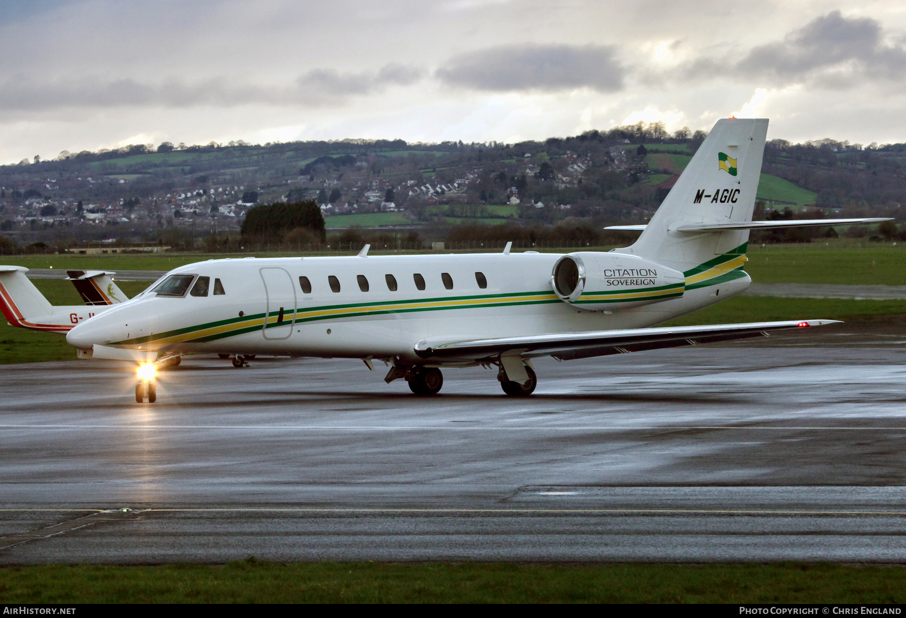 Aircraft Photo of M-AGIC | Cessna 680 Citation Sovereign | AirHistory.net #540746