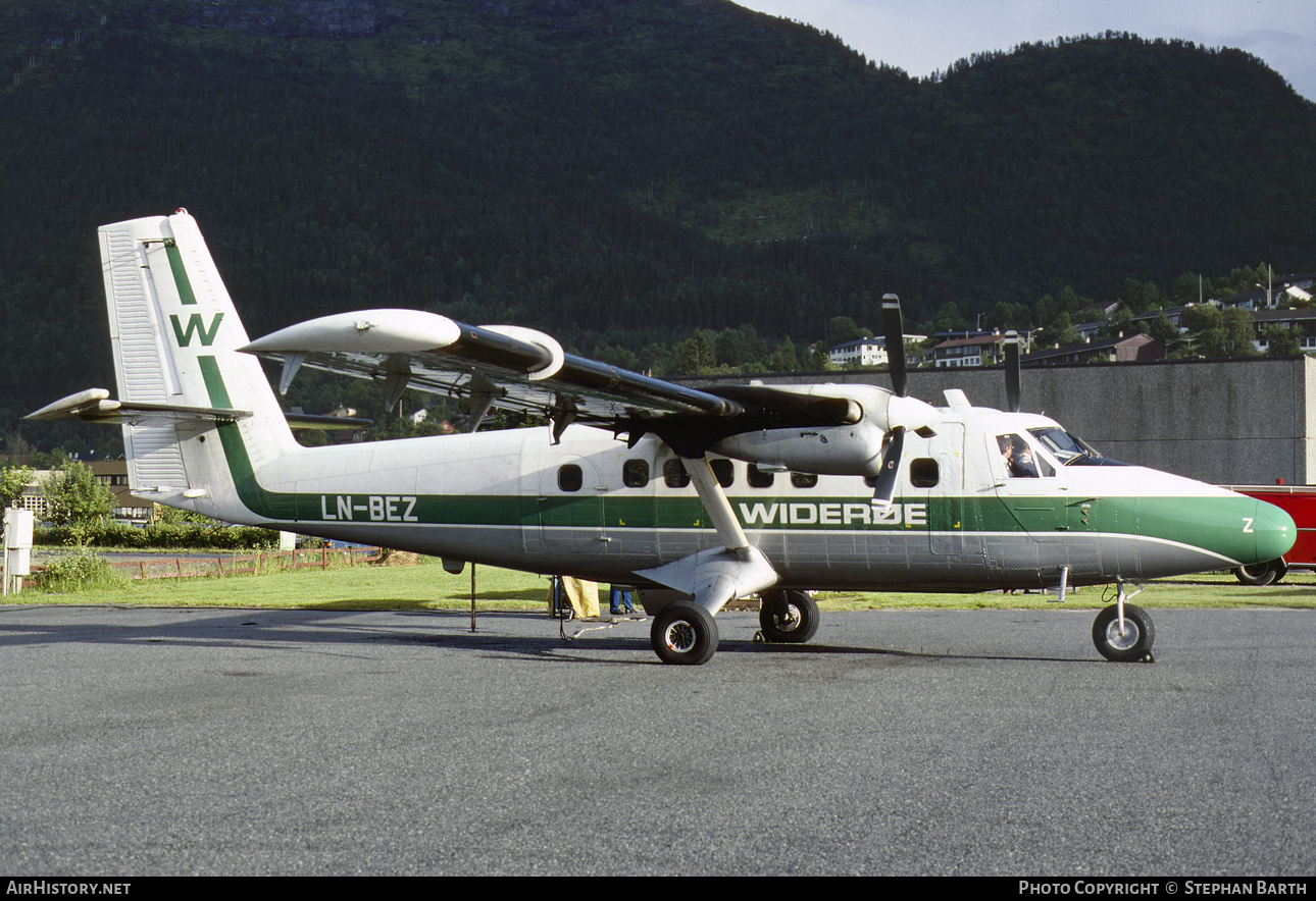 Aircraft Photo of LN-BEZ | De Havilland Canada DHC-6-300 Twin Otter | Widerøe | AirHistory.net #540747