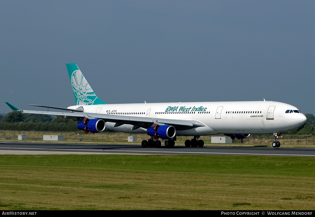 Aircraft Photo of 9Y-JIL | Airbus A340-311 | BWIA West Indies Airways | AirHistory.net #540785