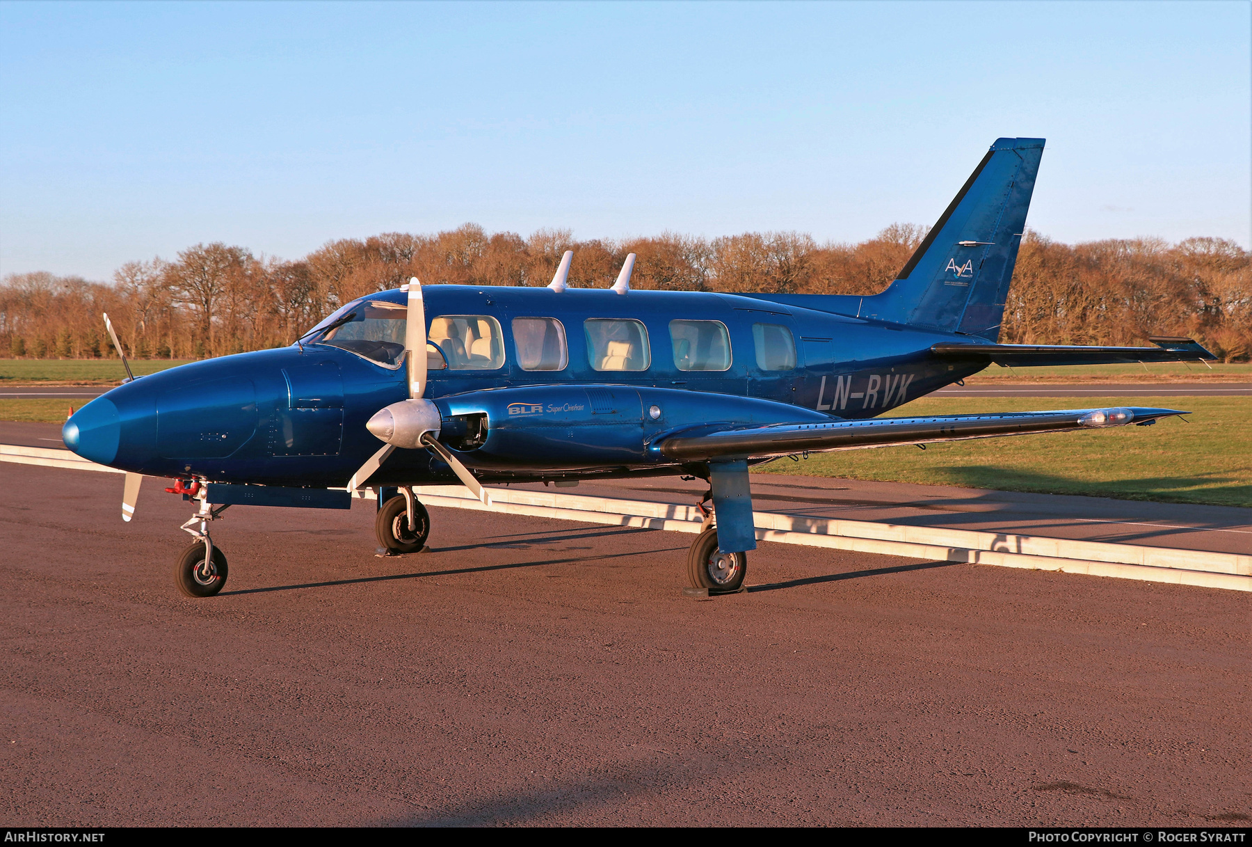 Aircraft Photo of LN-RVK | Piper PA-31-350 Chieftain | Aya Aviation | AirHistory.net #540788