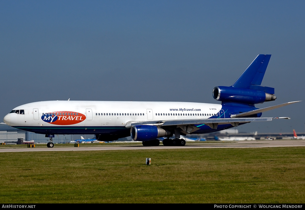 Aircraft Photo of G-BYDA | McDonnell Douglas DC-10-30 | MyTravel Airways | AirHistory.net #540790