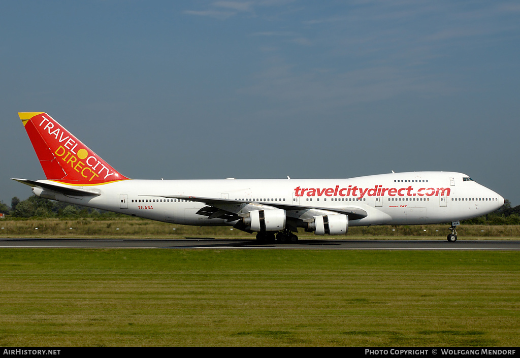 Aircraft Photo of TF-ABA | Boeing 747-267B | Travel City Direct | AirHistory.net #540798