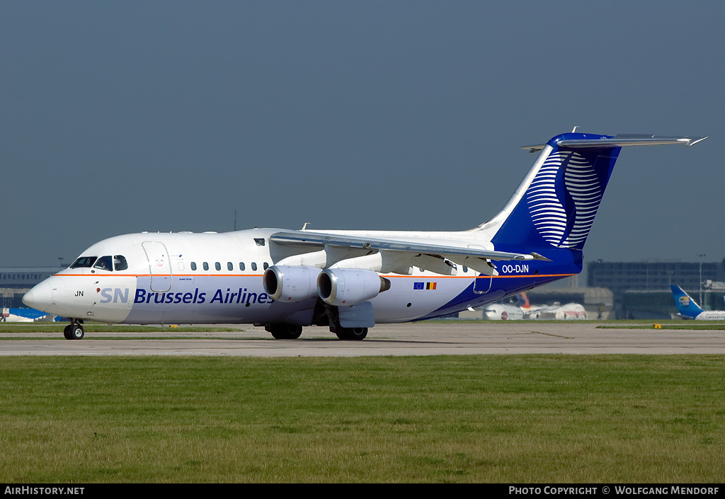 Aircraft Photo of OO-DJN | British Aerospace Avro 146-RJ85 | SN Brussels Airlines | AirHistory.net #540801