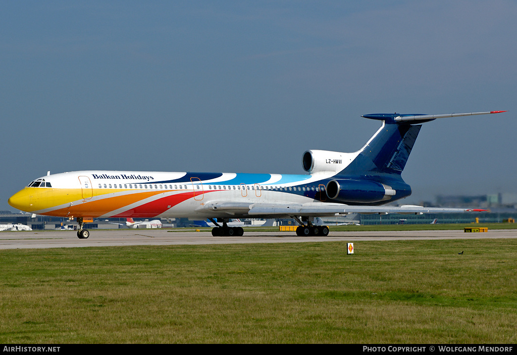 Aircraft Photo of LZ-HMW | Tupolev Tu-154M | Balkan Holidays Air - BH Air | AirHistory.net #540807